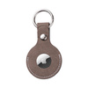 Leren sleutelhanger / AirTag etui voor sublimatie - grijs