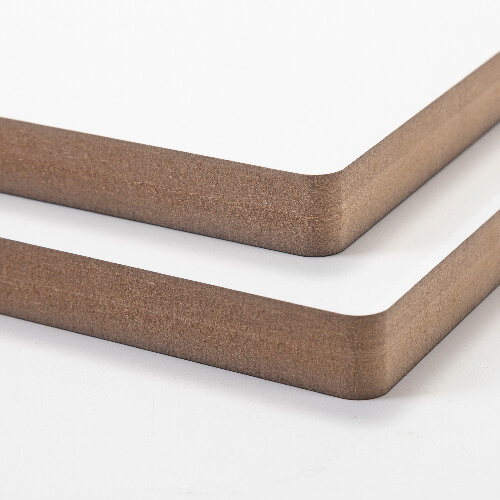 Vezelplaat voor sublimatie 20 x 20 x 1,5 cm - 2 stuks. - zwarte rug