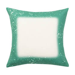 Poszewka lniana 40 x 40 cm Bleached Starry Green do sublimacji