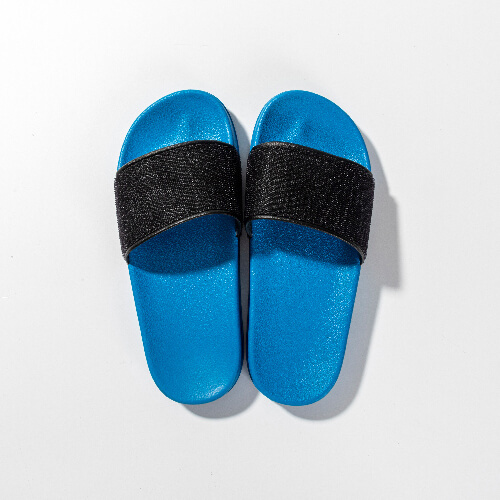 Pieaugušo flip-flops sublimācijai - zila zole