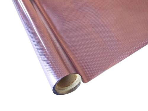 Kuumtemplifoolium - Carbon Fiber Rose