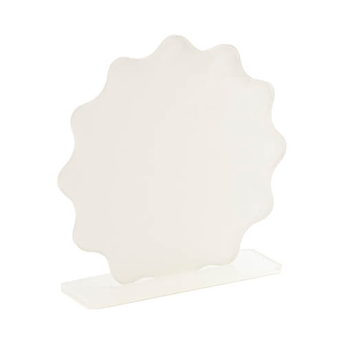 Acryl frame QR Code voor sublimatie - bloem