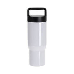 Termokande i rustfrit stål 750 ml til sublimering - hvid
