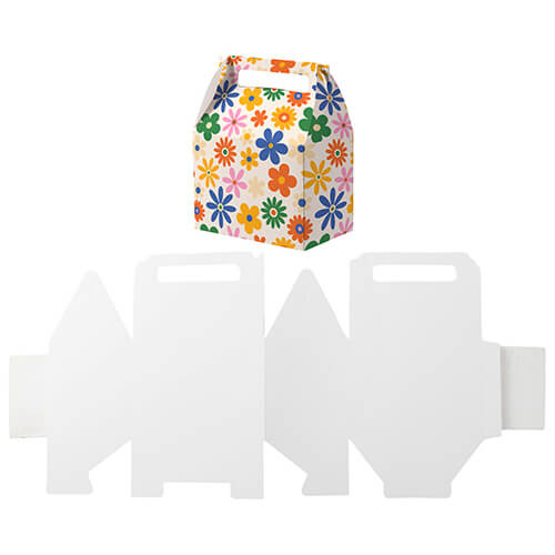 Ambalaj decorativ pentru sublimare - 15,7 x 20 x 10 cm