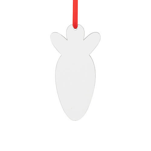 Kétoldalas, 3 mm-es kartonból készült, szublimációs címkék - sárgarépa