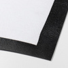 Doormat 60 x 40 cm on black rubber for sublimation