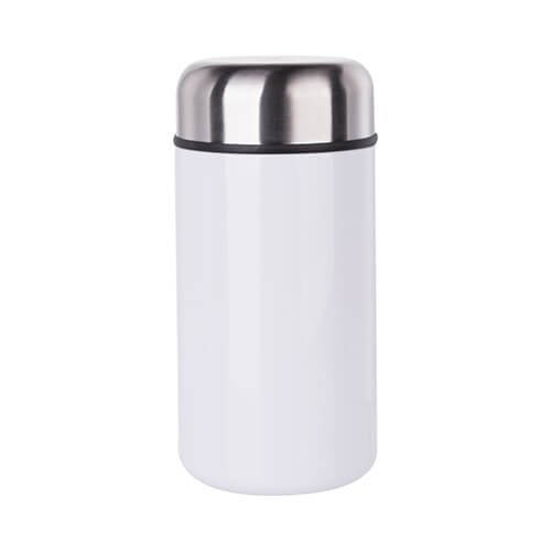 480 ml stainless steel thermos for sublimation - white