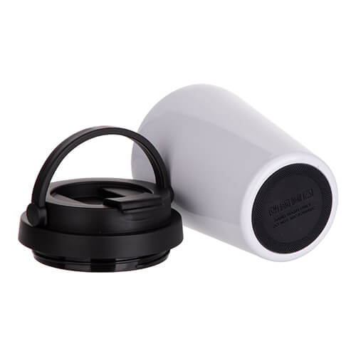 Cană din oțel inoxidabil 350 ml pentru sublimare - albă