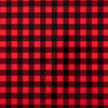 Feuille flexible - carreaux noir et rouge