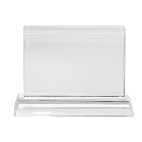 Sublicrylic crystal model CC27 med stativ Sublimation Termisk overførsel