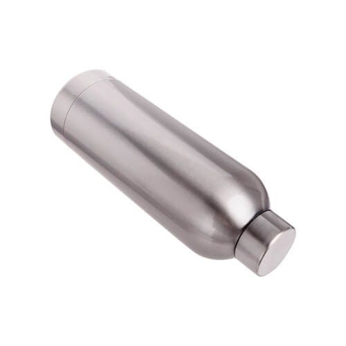 Stainless steel sports bottle for sublimation 750 ml - silver