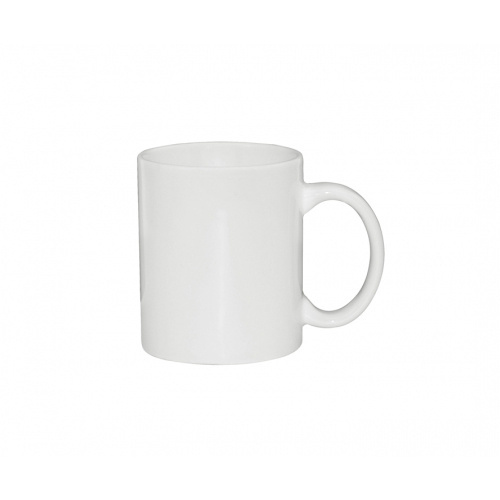 Biely porcelánový hrnček na sublimačný termotransfer