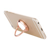 Support doigt rotatif pour smartphone - or rouge