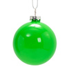 Christmas tree bauble Ø 6 cm for sublimation - glossy green