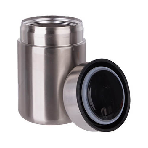 380 ml termoskolv i rostfritt stål för sublimering - silver