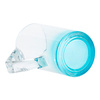 400 ml glazen pul met driehoekig handvat voor sublimatie - blauwe basis
