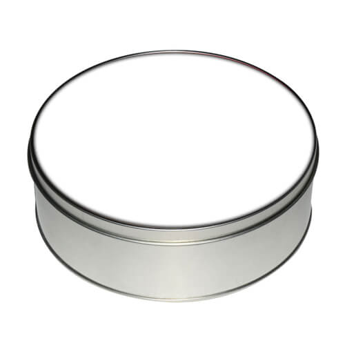 Ronde metalen doos Sublimatie thermische overdracht