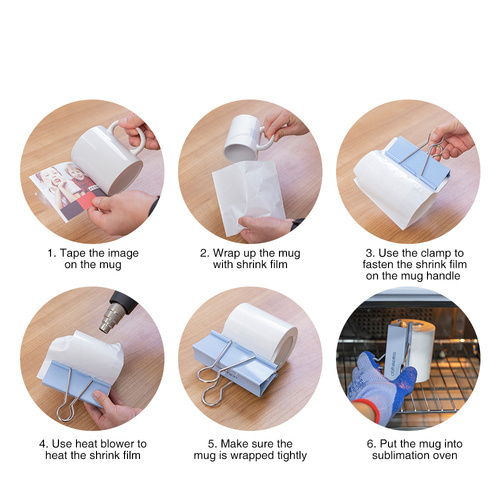 Clip - krimpfolie klem - 2 stuks.