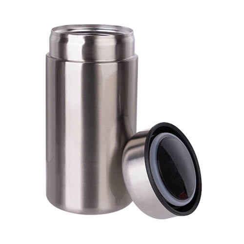 Termo de acero Steel 480 ml para sublimación - plateado