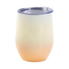 Mug for mulled wine 360 ml for sublimation - white and peach gradient