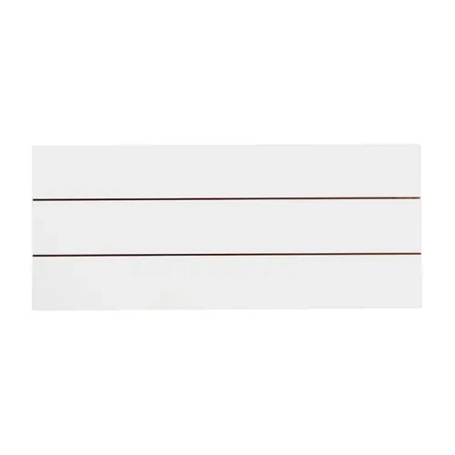 Rectangular photo frame made of MDF, striped, 30 x 12.7 cm