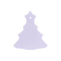 Plastový svietiaci prívesok na vianočný stromček malý Sublimačný termotransfer