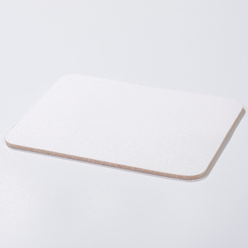 Muismat 23,5 x 19,7 cm / 4 mm op licht rubber voor sublimatie