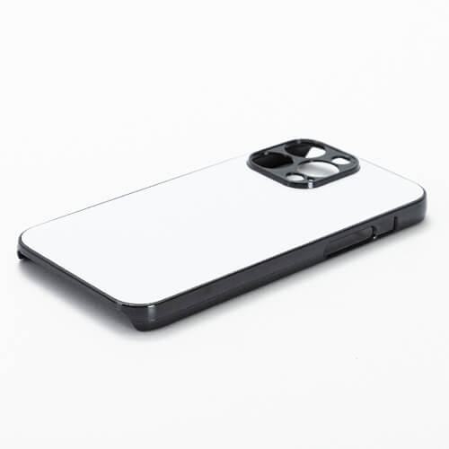 Coque en plastique noir pour iPhone 14 Pro Max pour sublimation