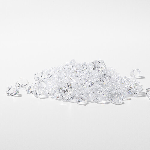 Glace pilée artificielle - incolore