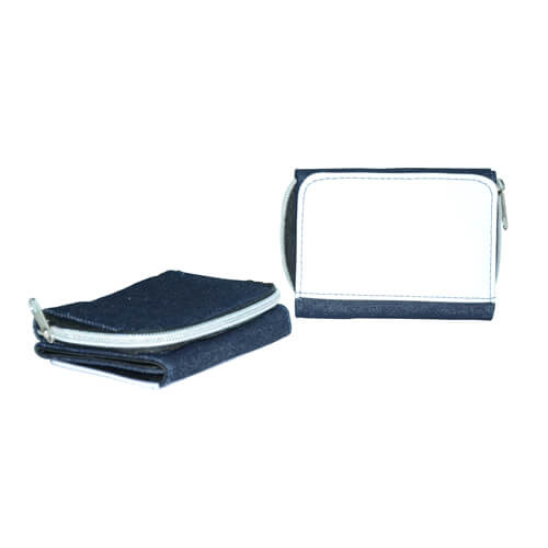 Портфейл от деним 12 x 9 cm Сублимация Термотрансфер