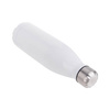 750ml stainless steel beverage bottle for sublimation - white