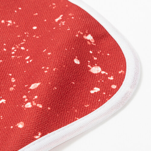 Tablier en lin Bleached Starry Red pour sublimation