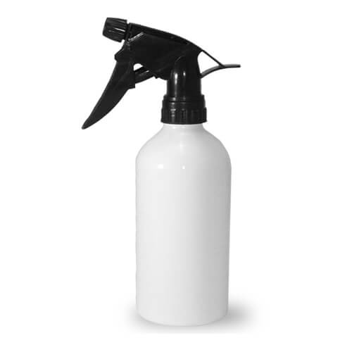 Bouteille spray en aluminium blanc 400 ml Sublimation Transfert Thermique