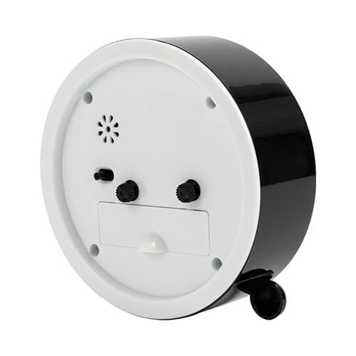 Reloj despertador para sublimación - negro