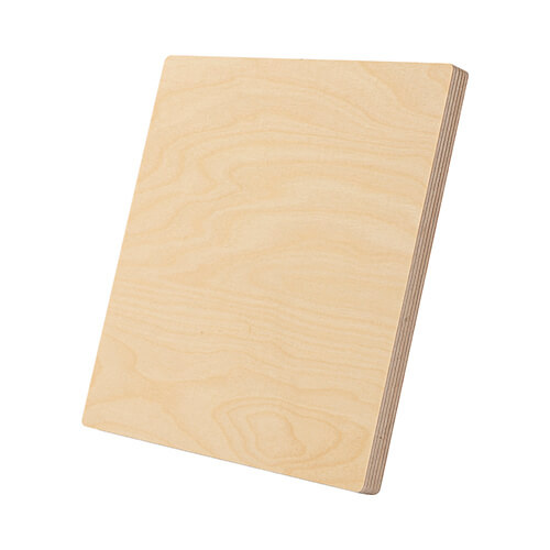 Kvadratni okvir za fotografije od šperploče za sublimaciju - 25,4 x 25,4 cm