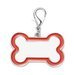 Argent / rouge