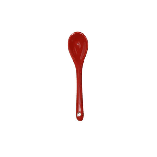 Spare red mug spoon