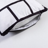 Taie d'oreiller en peluche avec panneaux pour photos pour sublimation - 6 panneaux
