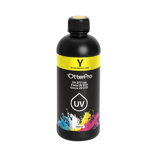 OtterPro UV DTF-inkt 500 ml - Geel