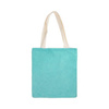 Sac en peluche 34 x 37 cm pour sublimation - blanc et vert