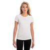 Dames t-shirt met korte mouwen voor sublimatie - wit