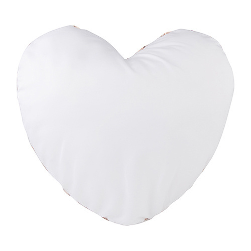 39 x 44 cm heart-shaped pillowcase with two colour of sequins for sublimation printing – champagne