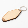 Double-sided plywood key ring for sublimation - Retro Motel