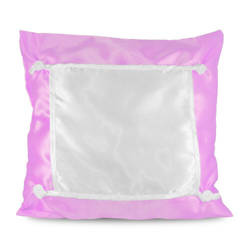 Pillowcase Eco 40 x 40 cm light pink Sublimation Thermal Transfer