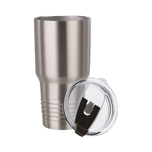 Cană de 900 ml din oțel inoxidabil pentru sublimare - argintiu