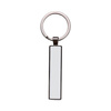 Dwustronny brelok do kluczy 1,3 x 6,3 cm do sublimacji - czarny