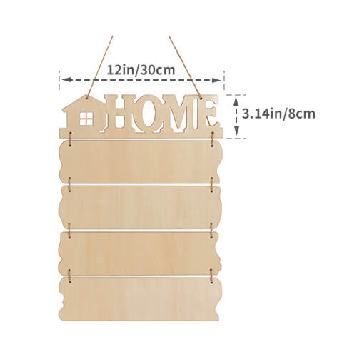 Vijf multiplex ophangframes voor sublimatie - Home