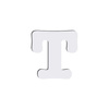 Decoratieve letter in MDF voor sublimatie 10 cm T