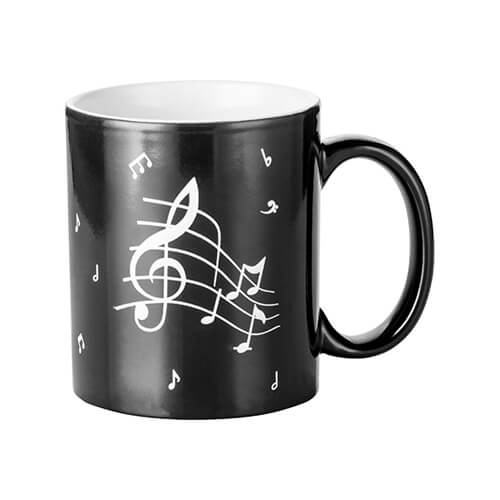 Mug magique gravée MUSIC