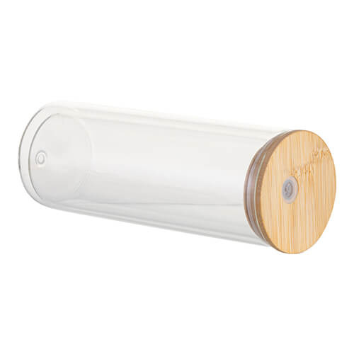 Cană de sticlă de 600 ml cu perete dublu pentru sublimare